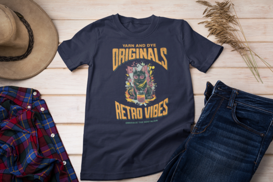 Y&D Originals Retro Vibes Men's T-Shirt
