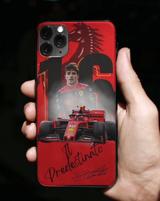 Y&D Exclusive: Charles Leclerc Signature Series Glass  Phone Case