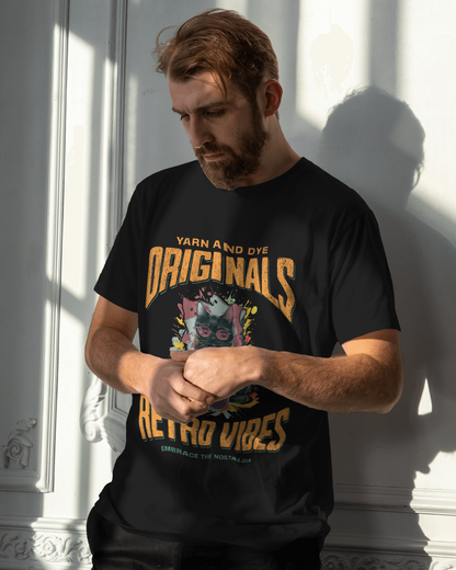 Y&D Originals Retro Vibes Unisex "Oversized" T-Shirt