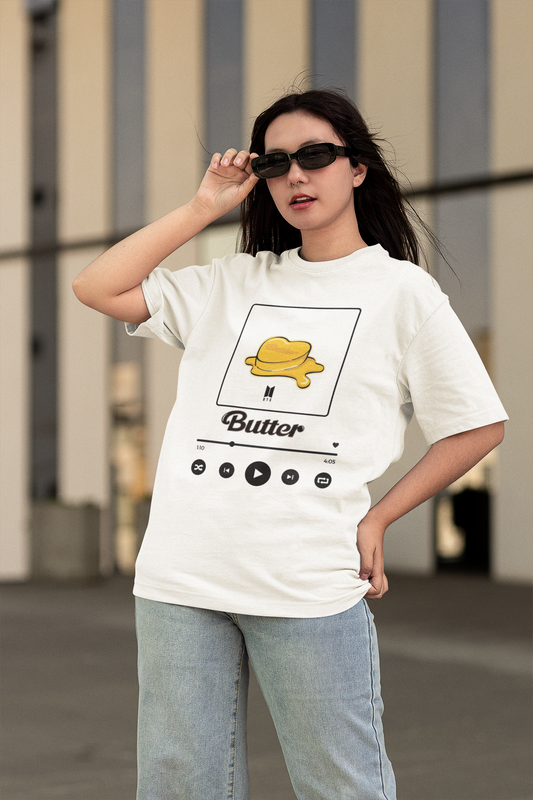 Y&D Butter Melodies: Unplugged Edition, Unisex Oversized T-shirt